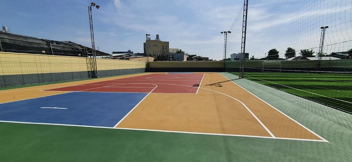 Sơn sàn sân thể thao